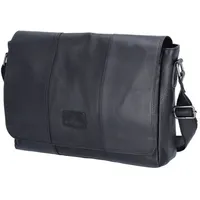 The Skandinavian Brand Leder Messenger Black