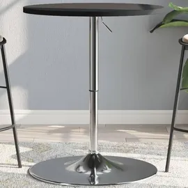 vidaXL Bartisch 60 x 60 x 90 cm Schwarz