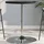vidaXL Bartisch 60 x 60 x 90 cm Schwarz