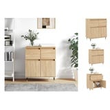 vidaXL Sideboard Sonoma-Eiche 60x35x70 cm Holzwerkstoff