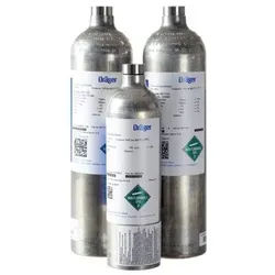 Prüfgas, 60 Liter, Schwefelwasserstoff (H2S), 20 ppm