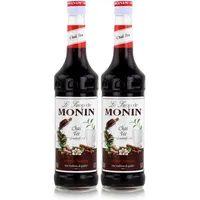 Monin Sirup Chai Tee 700ml - Cocktails Milchshakes Kaffeesirup (2er Pack)