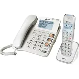 Geemarc AmpliDECT Combi 295 Schwerhörigentelefon mit Anrufbeantworter, Telefon