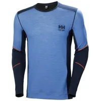 Helly Hansen Workwear Helly Hansen Workwear, Apatiniai marškinėliai HELLY HANSEN Lifa Merino Crewneck, šviesiai mėlyni 3XL