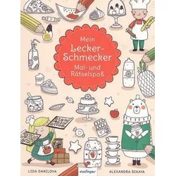 Mein Leckerschmecker Mal- und Rätselspaß