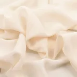 Vayliro 5m Chiffonstoff Breit 150 cm Chiffon Stoff Georgette Stoff Meterware Dekostoff Bekleidungsstoffe Stoffe zum Nähen Kostümstoff für DIY Basteln Kleidung Gardine Vorhang Tischdeko,Beige