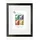 Accent by Nielsen Largo Aluminium schwarz 30x40 cm 3er Set
