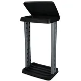 Mojawo Müllsackständer 120 l Schwarz