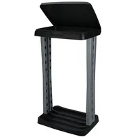 Mojawo Müllsackständer 120 l Schwarz