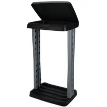 Mojawo Müllsackständer 120 l Schwarz
