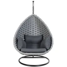 Home Deluxe Hängesessel Cadeira 1-Sitzer Hellgrau