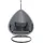 Home Deluxe Hängesessel Cadeira 1-Sitzer Hellgrau