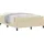 vidaXL Boxspringbett 160 x 200 cm Creme