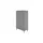 les tendances Kleiderschrank Kubi 55 x 184 x 0 cm Grau