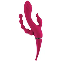gender x Gender X, Four by Four Vibrator, Red Einheitsgröße