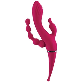 gender x Gender X, Four by Four Vibrator, Red Einheitsgröße