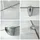 Vladon Wandregal 98 x 20 x 19 cm Schwarz Hochglanz