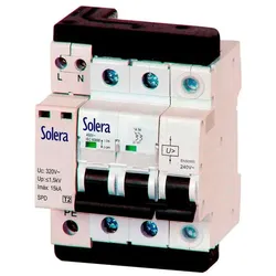 Selbstschalter für Wohngebäude Solera combi2p40t15