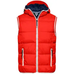 Maritime Weste "JN1076" - S - red/white