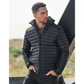 Tee Jays Hooded Aspen Crossover Jacket schwarz 3XL