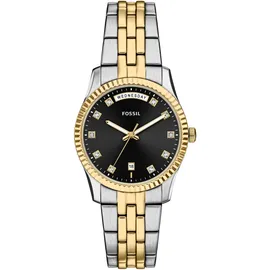Fossil Scarlette Bicolor Edelstahl 34 mm ES5458