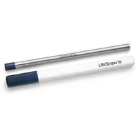 Lifestraw Sip Wasserfilter-Strohhalm aus Edelstahl navy