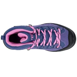 Brütting Mount Bona High Kinderstiefel Blau/Lila/Rosa 38