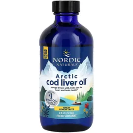 Nordic Naturals Arktisches Lebertran Öl 1060 mg Zitrone 237 ml