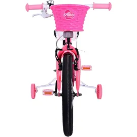 Volare Ashley Kinderfahrrad - Mädchen - 18 Zoll - Rosa/Rot