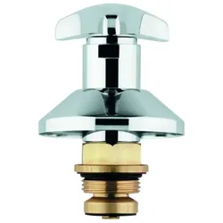 GROHE Oberteil 11508 für UP-Ventile 1 Zoll Trecorn Griff Markierung rot chrom