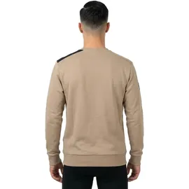 Scott Crewneck Pullover Beige / Schwarz L