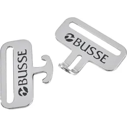 Busse Ersatzset Decken T-VERSCHLUSS, silber