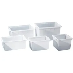GRAF Kunststoffbehälter eckig 65 l PE natur ( 9000450331 )