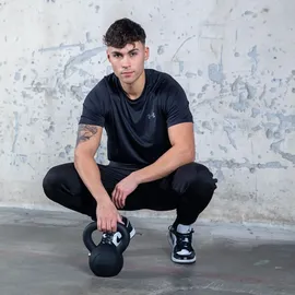 VirtuFit Kettlebell Pro Kettle Bell Gusseisen 16 kg schwarz