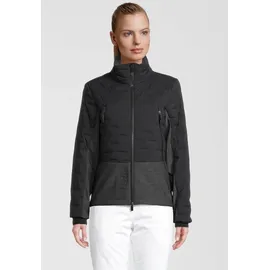 zerorh+ rh+ Isolationsjacke 5 Elements Hybrid Bomber in black-dark grey melange | Gr.: S