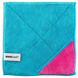 KOCHBLUME Microfasertuch | 18x18 cm türkis|pink