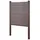 MCW WPC Sichtschutz 105 cm braun