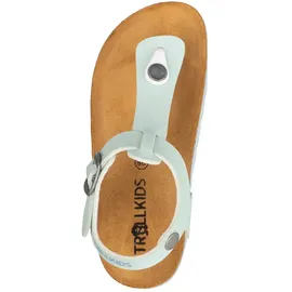 TROLLKIDS Girls Alesund Sandalen - Light Mint - EU 28