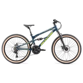 Bikestar Fully MTB Alu 24 Zoll RH 33 cm grün