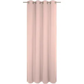 Wirth Vorhang WIRTH "Sunday" Gr. 2, rosa, B:141cm H:175cm, Jacquard, Baumwolle, Polyester, Gardinen, nach Maß