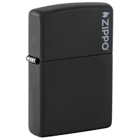 Zippo 1290005 Feuerzeug 218Zl Black Matte with Logo