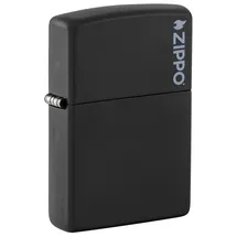 Zippo 1290005 Feuerzeug 218Zl Black Matte with Logo