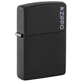 Zippo 1290005 Feuerzeug 218Zl Black Matte with Logo
