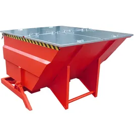 Bauer Kippbehälter Leder 200 rot