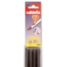 cablefix 2201-BN Kabelkanal (L x B x H) 1000 x 8 x 7mm 4 St. Braun