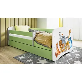 raumhirsch furniture Kinderbett Raumhirsch 80 x 180 cm Holzwerkstoff grün