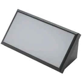 LINDBY Außenwandleuchte Kunststoff 13,8 cm 1 x 18 W LED schwarz