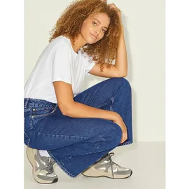 Jjxx Wide Leg Jeans im 5-Pocket-Design, Dunkelblau, 28/32