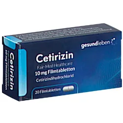 Cetirizin Fair-med Healthcare 10 Mg Filmtabletten /gehe