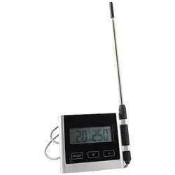 SARO Digitales Thermometer für Ofen mit Alarm 4717